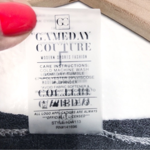 GAMEDAY COUTURE University of Oregon Colorblock Open Cardigan L - Picture 7 of 8